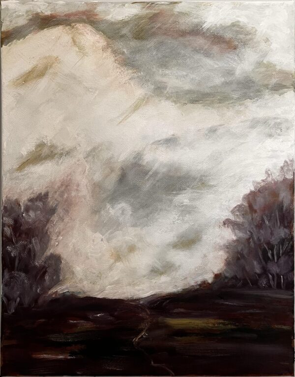 Abstract 23 Original Oil Painting Without Frame 11 x 14 by Susana Walker